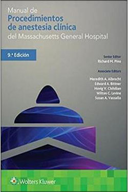Manual de Procedimientos de Anestesia Clínica